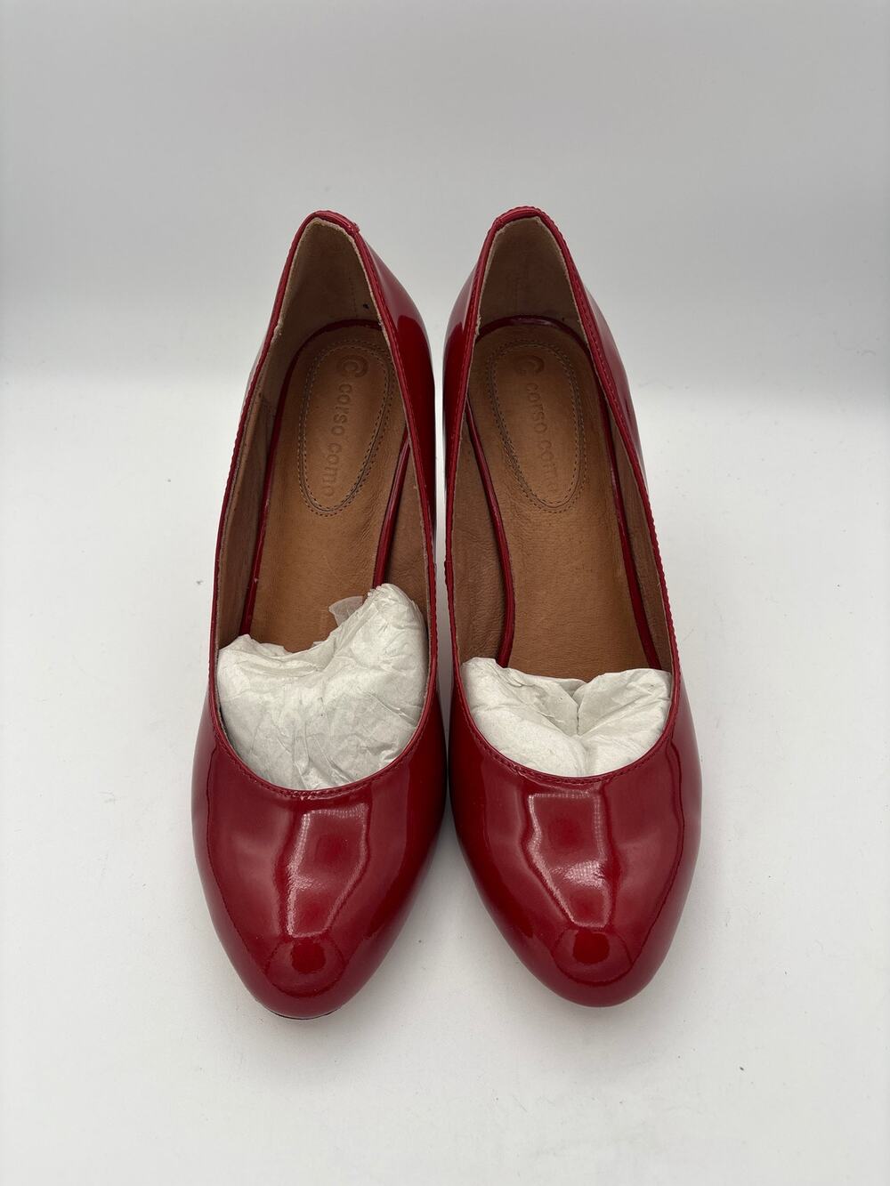 Women’s Corso Como Size 8.5 Cherry Red Patent Leather Pumps